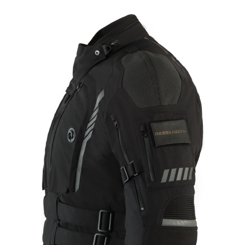 Kurtka motocyklowa REBELHORN PATROL BLACK